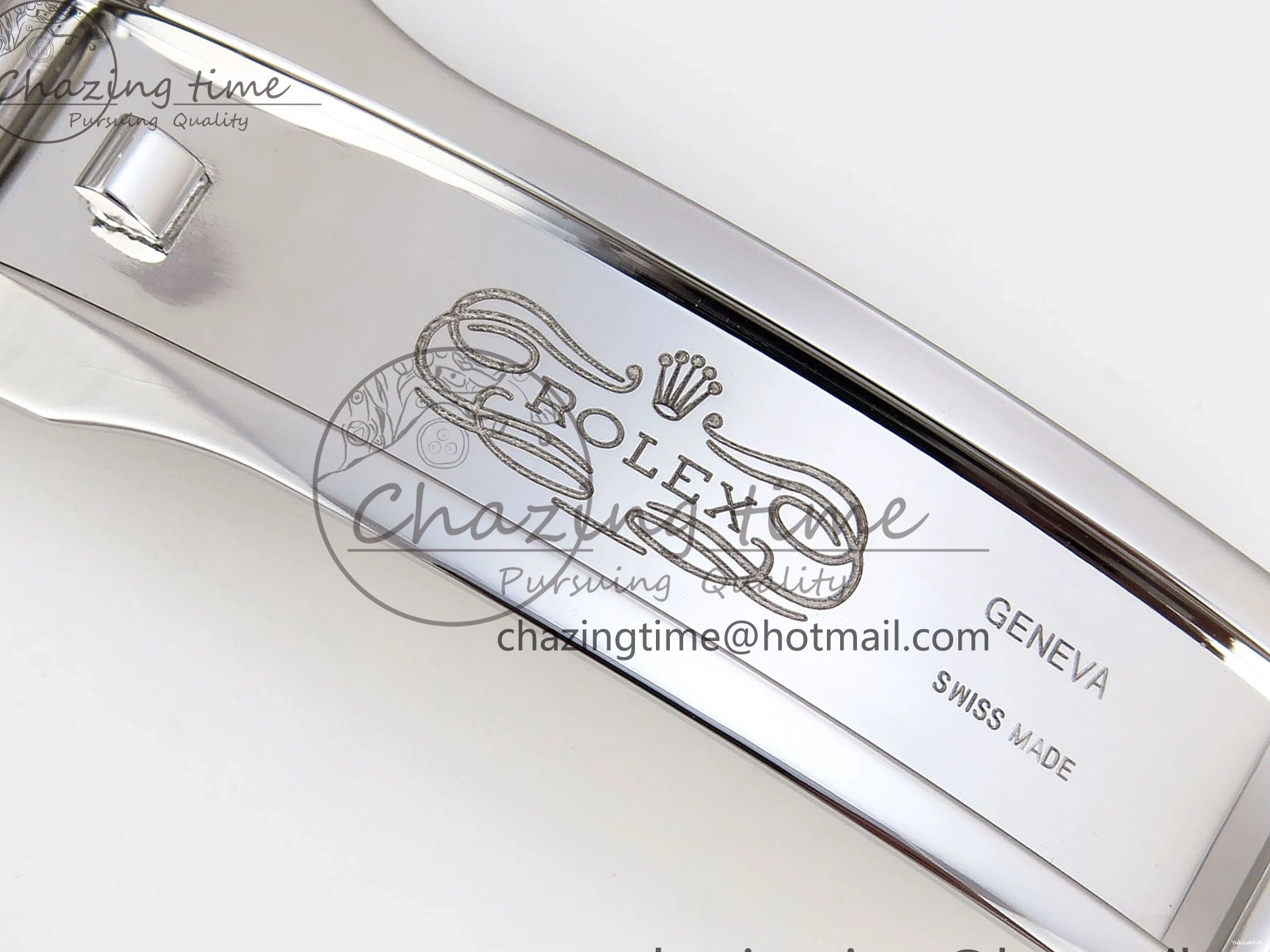 116509 OMF DIAL SS BEST ON A7750 DAYTONA BLUE MOVEMENT) SS STICK BRACELET (SLIM EDITION 1219